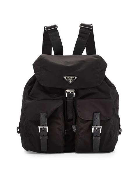 prada two pocket backpack replica|real prada bag.